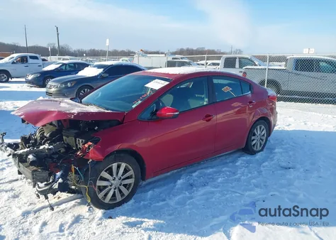2016 Kia Forte Lx z USA, uszkodzony, nr VIN KNAFX4A67G5455289